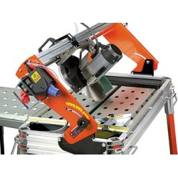 Masina de taiat placi, materiale de constructii - 200cm, 2.2kW, PRIME 200S, kit laser si roti - Battipav-92001