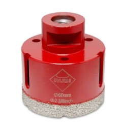 Carota diamantata pt. portelan, placi ceramice DryGres 60mm - RUBI-4915