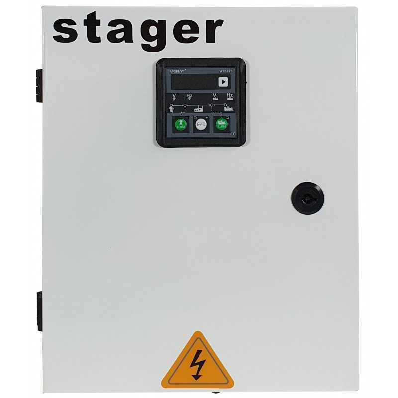 Stager YA40063F12STA automatizare trifazata 63A, 12Vcc, protectie