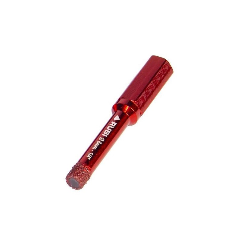 Carota diamantata pt. portelan, placi ceramice DryGres4Drill 6mm - RUBI-5923
