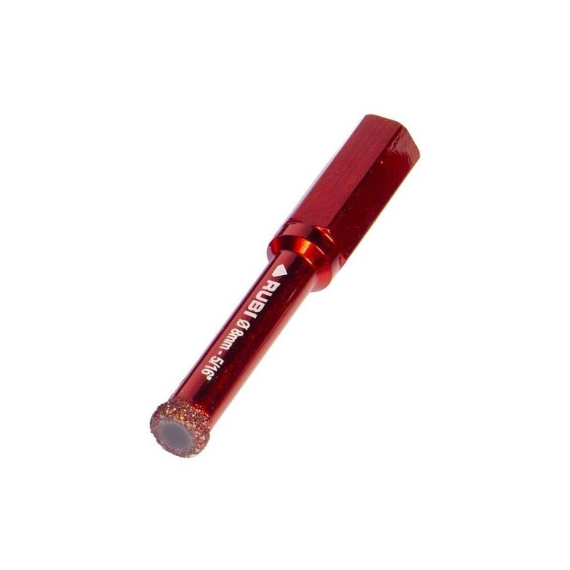 Carota diamantata pt. portelan, placi ceramice DryGres4Drill 8mm - RUBI-5924