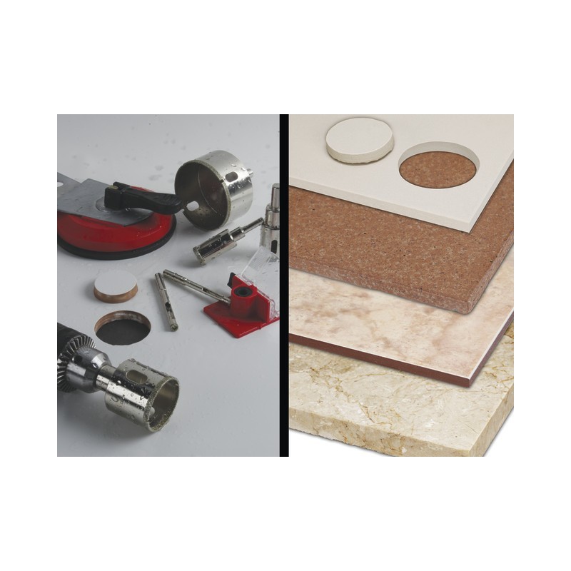 Carota diamantata pt. portelan, placi ceramice EasyGres 68mm - RUBI-5978 Carota diamantata pt. portelan, placi ceramice EasyGres 68mm - RUBI-5978