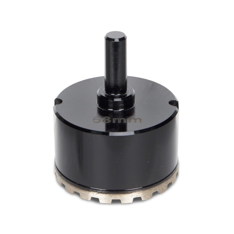 Carota diamantata pt. portelan, placi ceramice ForaGres 68mm - RUBI-4918