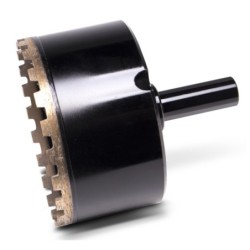 Carota diamantata pt. portelan, placi ceramice ForaGres 75mm - RUBI-4975