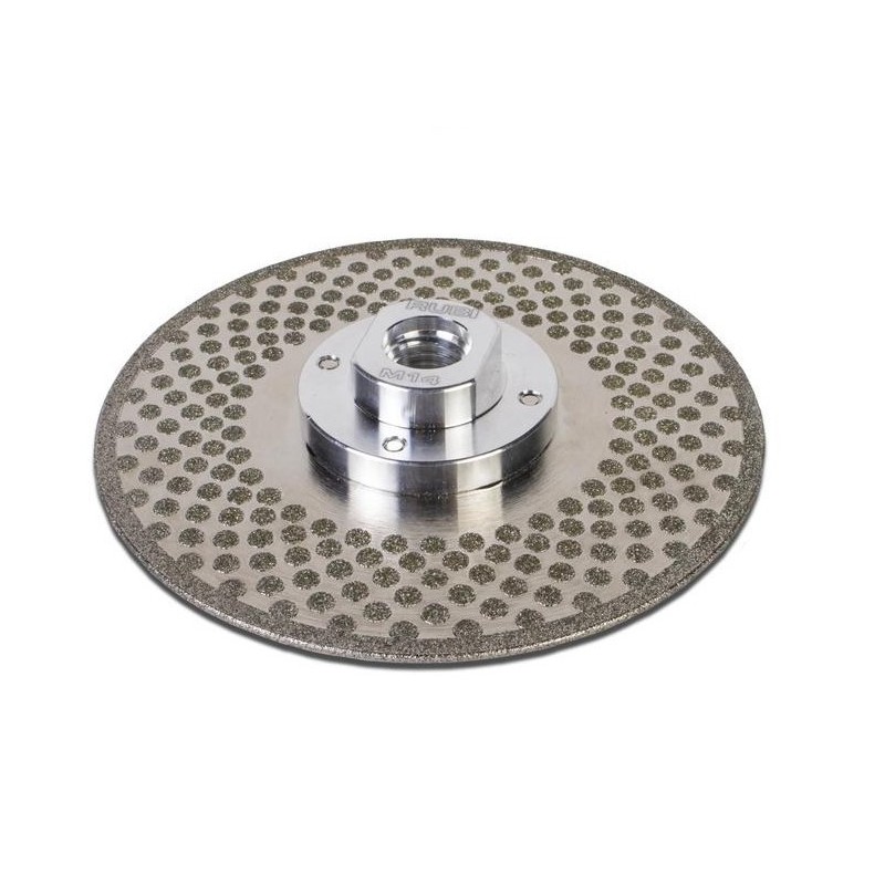 Disc diamantat galvanizat pt. taiat si slefuit 115mm, ECD 115 2in1 SuperPro - RUBI-31964