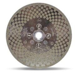 Disc diamantat galvanizat pt. taiat si slefuit 125mm, ECD 125 2in1 SuperPro - RUBI-31965