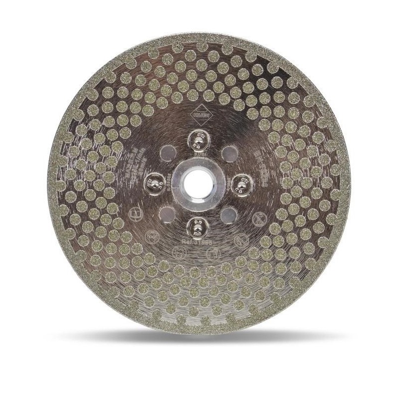 Disc diamantat galvanizat pt. taiat si slefuit 125mm, ECD 125 2in1 SuperPro - RUBI-31965