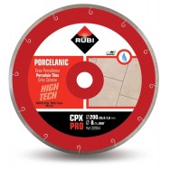 Disc diamantat pt. gresie portelanata 200mm, CPX 200 Pro - RUBI-30964