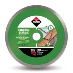 Disc diamantat pt. gresie si faianta 200mm, CEV 200 SuperPro - RUBI-30946