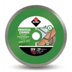 Disc diamantat pt. gresie si faianta 300mm, CEV 300 SuperPro - RUBI-30950