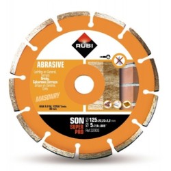 Disc diamantat pt. materiale abrazive 125mm, SON 125 SuperPro - RUBI-32903