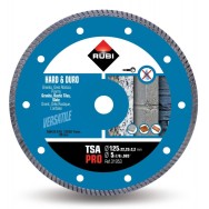 Disc diamantat pt. materiale foarte dure 125mm, TSA 125 Pro - RUBI-31953