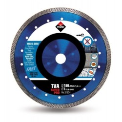 Disc diamantat pt. materiale foarte dure 180mm, TVA 180 SuperPro - RUBI-31934