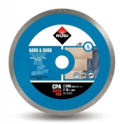 Disc diamantat pt. materiale foarte dure 200mm, CPA 200 SuperPro - RUBI-30926