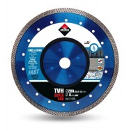 Disc diamantat pt. materiale foarte dure 200mm, TVH 200 SuperPro - RUBI-31936