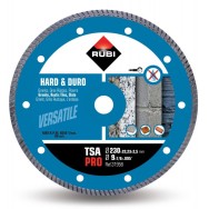 Disc diamantat pt. materiale foarte dure 230mm, TSA 230 Pro - RUBI-31958