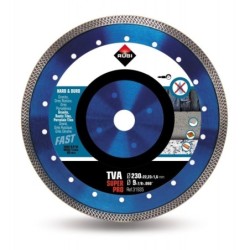 Disc diamantat pt. materiale foarte dure 230mm, TVA 230 SuperPro - RUBI-31935
