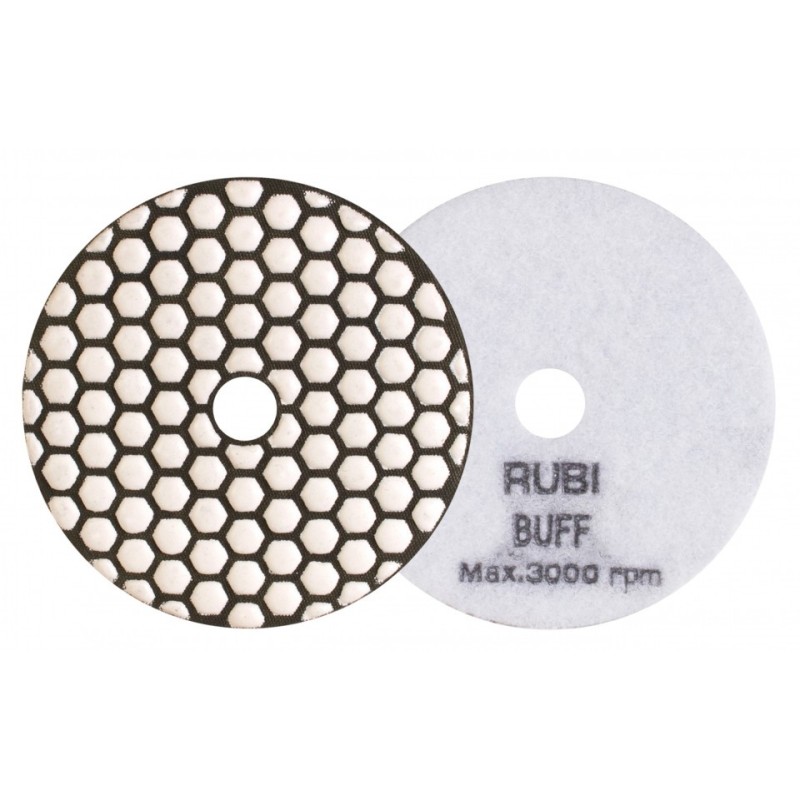 Dischete diamantate pt. polisat marmura, granit, piatra 100mm, #BUFF - RUBI-62977