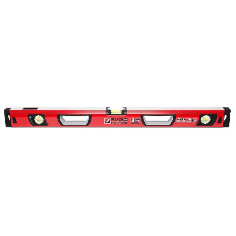Boloboc (nivela cu bula) RUBILEVEL ANTISHOCK 80, 80cm - RUBI-76933