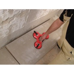 Ventuza tripla pt. manipulare placi - Ø115mm, 100kg - RUBI-66904