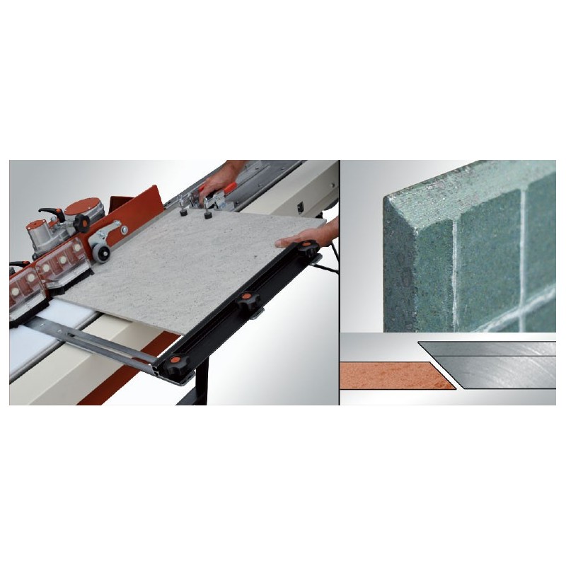 Masina de frezat gresie, faianta, placi 120cm, 1.1kW, Bi-Bull Dog ADV cu kit alim. - Raimondi-428AVOL230