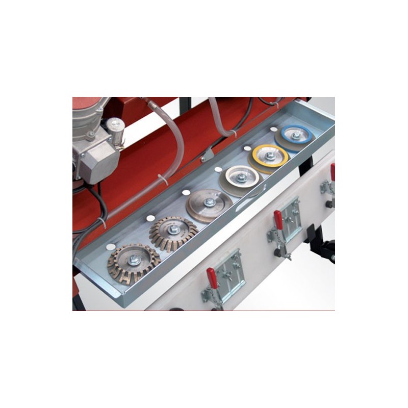 Masina de frezat gresie, faianta, placi 120cm, 1.1kW, Bi-Bull Dog ADV cu kit alim. - Raimondi-428AVOL230