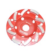 Tudee 125x22.2mm, Disc diamantat slefuire beton dur