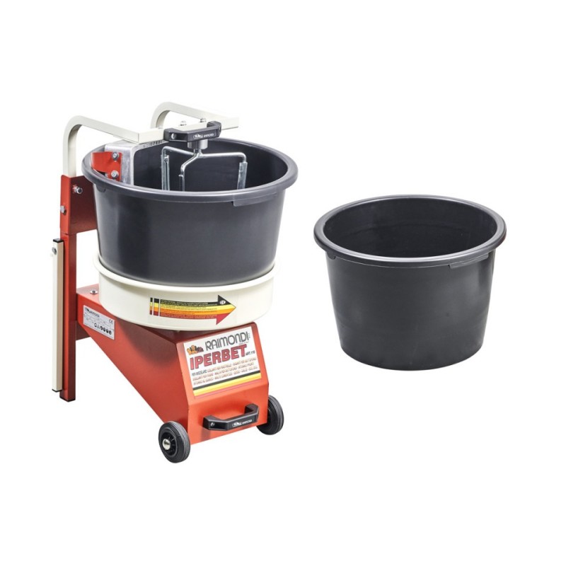 Amestecator / mixer pt. adezivi / mortar 45l, 0.37kW, IPERBET FLUID - Raimondi-110FLUID