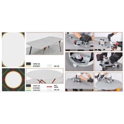 Sistem electric de taiere pt. placi Moto-Kompass (fara polizor) - taieri circulare - Raimondi-433KOMOHR