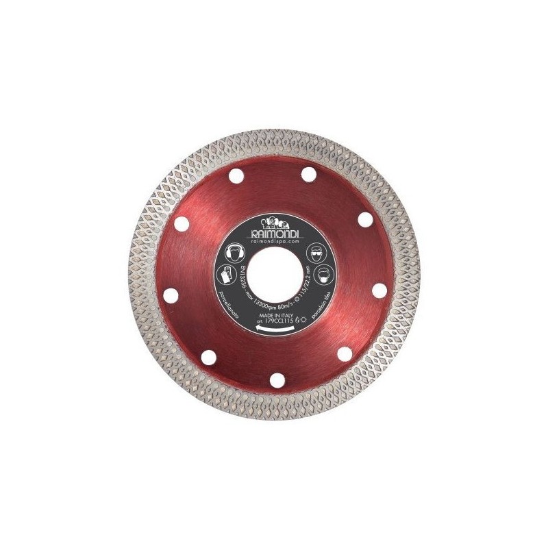 Disc diamantat pt. gresie, faianta, placi 115mm - Raimondi-179CCL115