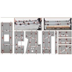 Sistem de transport pt. placi de dimensiuni mari, Easy-move MK IV - 8 ventuze RV175, 320cm - Raimondi-432EM04TA