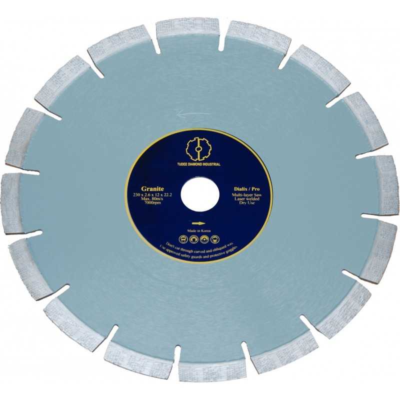 Tudee 115x22.2mm, Disc diamantat debitare granit