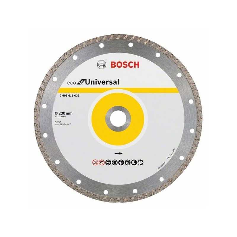 Bosch Disc diamantat ECO Universal 230x22.23x3.0mm