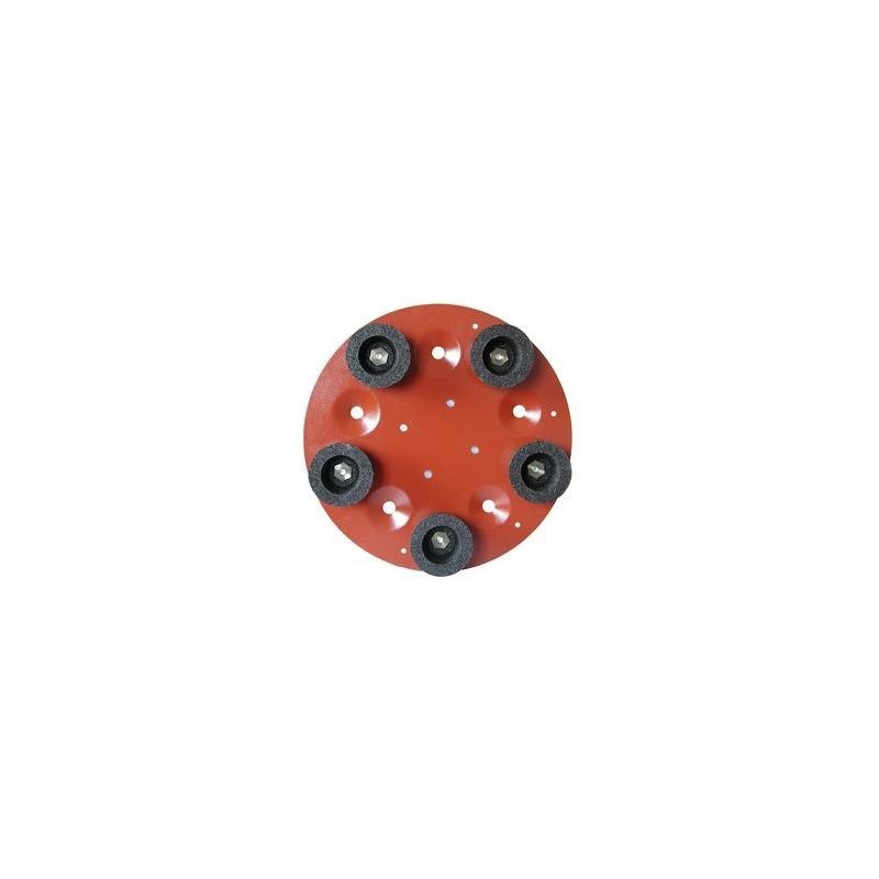 Disc cu 5 pietre oala din carbura de silicon pt. slefuiri placi, Ø490mm, gran. 16 - pt. Maxitina - Raimondi-250
