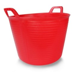 Galeata FLEXTUB din plastic rosie Nr.3 (40 L) - RUBI-88726