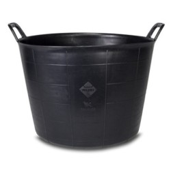 Galeata FLEXTUB plastic neagra Nr.3 (40 L.) Heavy Duty - RUBI-88778