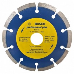 Bosch Disc diamantat pentru materiale constructii 125x22,23x2x7mm
