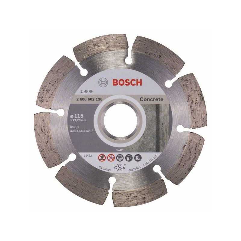 Bosch Disc diamantat Standard for Concrete 115x22,23x1,6x10mm