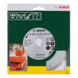 Bosch Disc de taiere diamantat pentru materiale de constructii 180mm