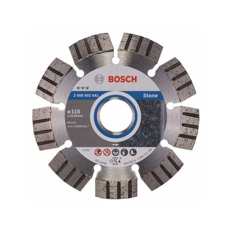 Bosch Disc diamantat Best for Stone 115x22.23x2.2x12mm