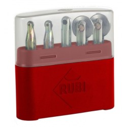 KIT 5 buc. Roata de taiere / marcare in cutie, ∅6-18mm - SILVER - RUBI-1996