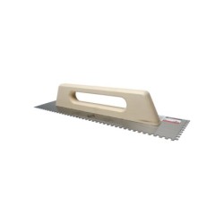 Gletiera dintata cu maner din lemn 48cm, 6mm - RUBI-65958