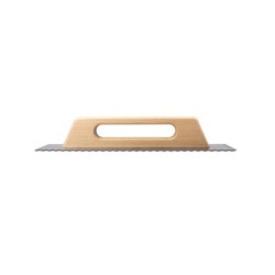 Gletiera dintata cu maner din lemn 48cm, 8mm - RUBI-65959