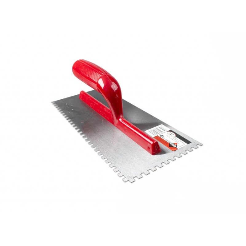 Gletiera dintata cu maner plastic 28cm, 4.5mm - RUBI-25902 Gletiera dintata cu maner plastic 28cm, 4.5mm - RUBI-25902