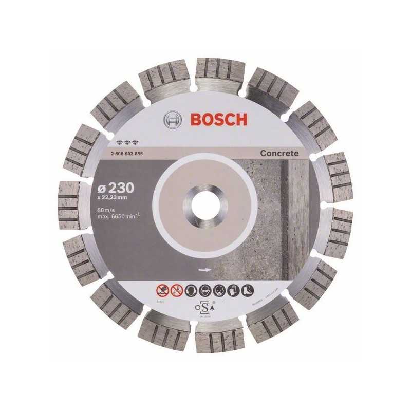 Bosch Disc diamantat Best for Concrete 230x22.23x2.4x15mm