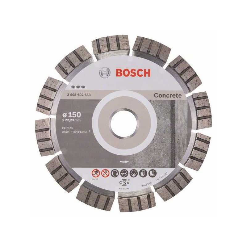 Bosch Disc diamantat Best for Concrete 150x22.23x2.4x12mm
