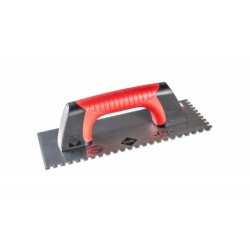 Gletiera dintata cu maner Rubiflex 28cm, 6mm - RUBI-75955