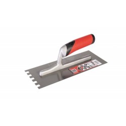 Gletiera dintata MRA 45° cu maner Rubiflex 28cm, 10mm - RUBI-75948