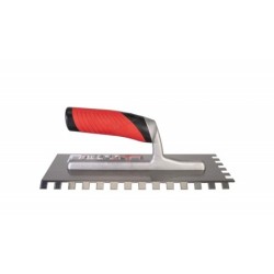 Gletiera dintata MRA 45° cu maner Rubiflex 28cm, 10mm - RUBI-75948