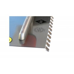 Gletiera dintata MRA 45° cu maner Rubiflex 28cm, 10mm - RUBI-75948